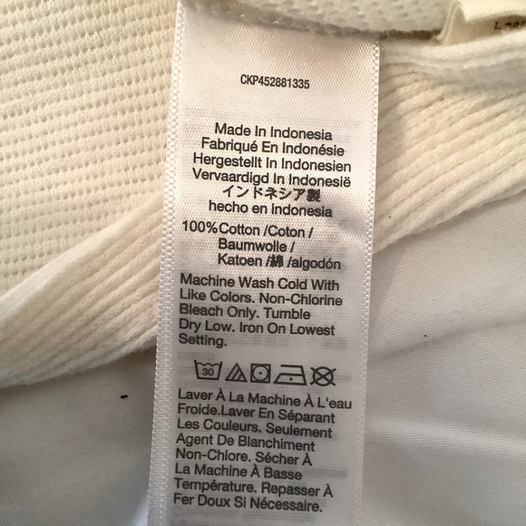 Madewell Ottoman Jaquard Square Neck Top Size L - Picture 12 of 12